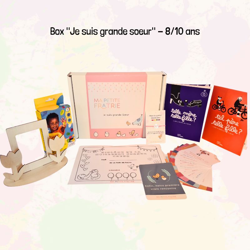 Box "Je suis grand frère/grande sœur" à offrir à la naissance du bébé – Image 6
