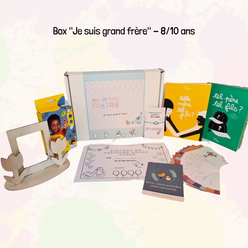 Box "Je suis grand frère/grande sœur" à offrir à la naissance du bébé – Image 5