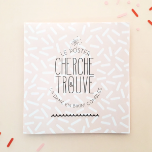 Poster "Cherche et Trouve" - Bientôt Mamie