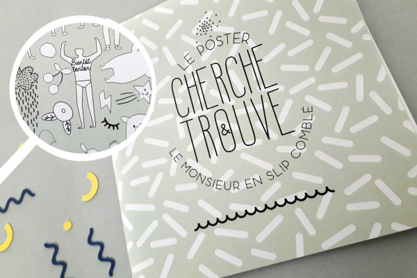 Poster "Cherche et Trouve" - Bientôt Tonton