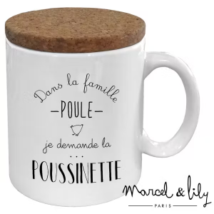 Mug en céramique - "Poussinette"