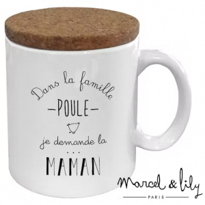 Mug en céramique - "Maman Poule"