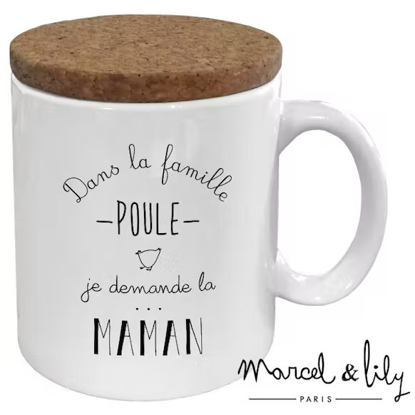 Mug en céramique - "Maman Poule"