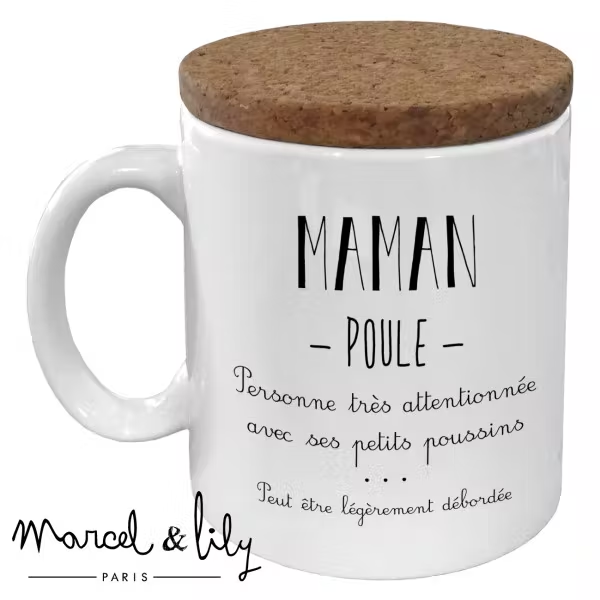 Mug en céramique - "Maman Poule" – Image 2