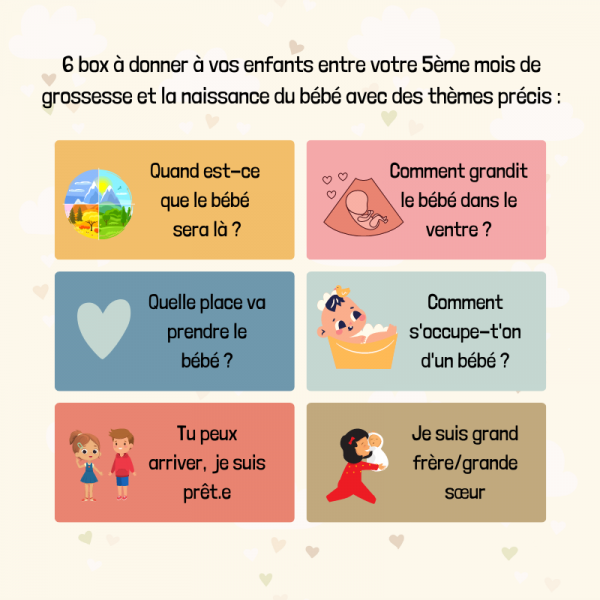 Futur Grand Frère ou Grande Sœur - Pack 6 box – Image 2